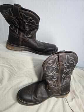 Justin Stampede™ Amarillo Steel Toe Work Boots S13D Cowboy